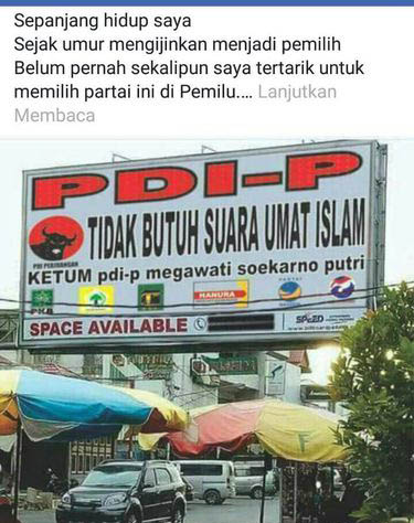 Hoax PDIP