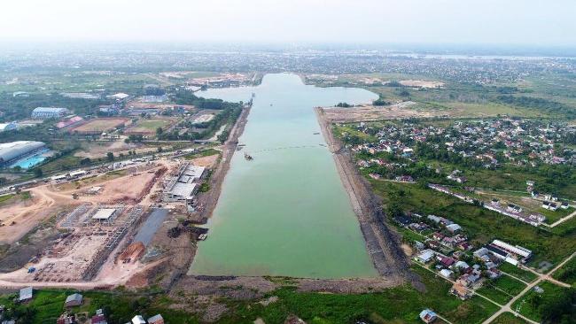 Embung Jakabaring Lokasi lomba dayung ASIAN Games