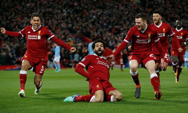 Mo Salah, Liverpool gilas Manchester City
