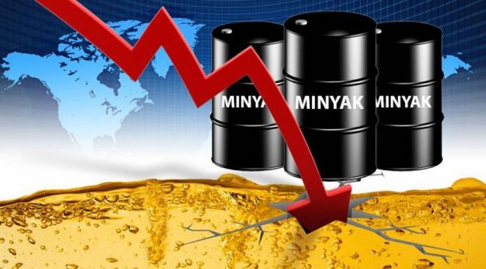 Harga Minyak Dunia Turun