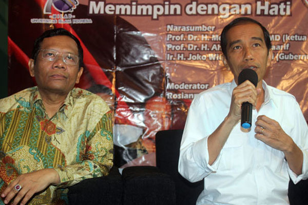 Duet Jokowi-Mahfud MD