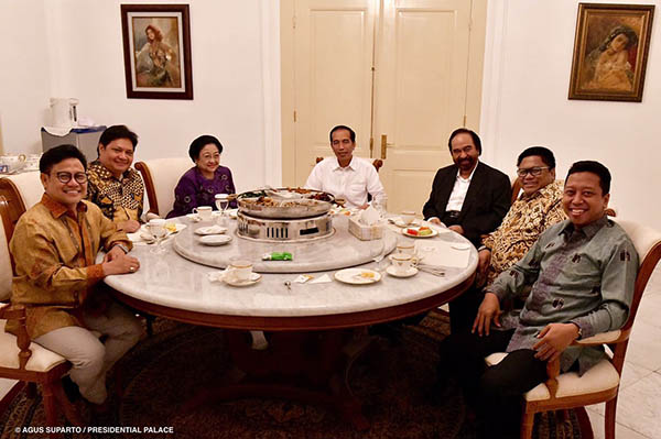 Parpol Koalisi Jokowi