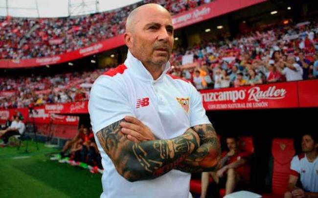 Jorge Sampaoli saat di Sevilla